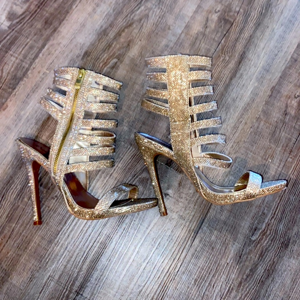 Qupid gold sparkle heals